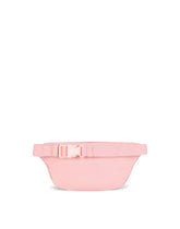 Solid-colour nylon belt bag with branded tag -  | Dolce & Gabbana