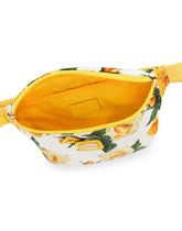 Nylon belt bag with poppy print -  | Dolce &amp; Gabbana