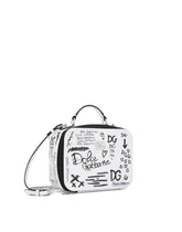 Graffiti-print handbag with strap -  | Dolce & Gabbana