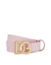 Stretch belt with DG logo -  | Dolce & Gabbana