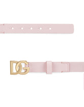 Stretch belt with DG logo -  | Dolce & Gabbana