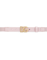 Stretch belt with DG logo -  | Dolce & Gabbana