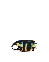 Nylon belt bag with tie-dye print -  | Dolce & Gabbana