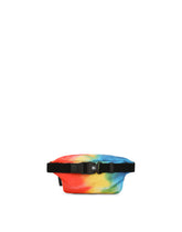 Nylon belt bag with tie-dye print -  | Dolce & Gabbana