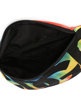 Nylon belt bag with tie-dye print -  | Dolce & Gabbana