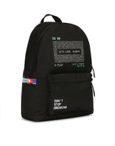 Graphic-print nylon backpack -  | Dolce & Gabbana