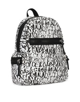 Nylon backpack with graffiti print -  | Dolce & Gabbana
