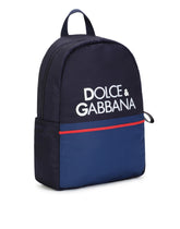 Small nylon backpack with logo print -  | Dolce &amp; Gabbana
