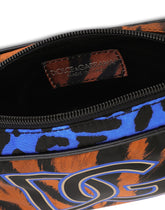 Tiger-print nylon belt bag -  | Dolce & Gabbana