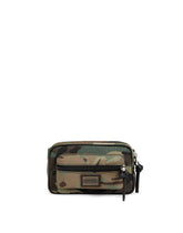 Nylon belt bag with camouflage print -  | Dolce & Gabbana