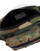 Nylon belt bag with camouflage print -  | Dolce & Gabbana