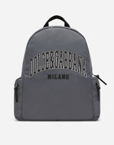 Nylon backpack with Dolce&amp;Gabbana logo -  | Dolce &amp; Gabbana