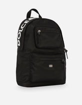 Nylon backpack with Dolce&amp;Gabbana logo -  | Dolce &amp; Gabbana