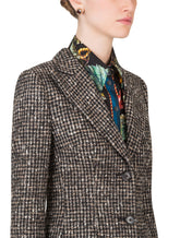 SINGLE-BREASTED HOUNDSTOOTH JACKET -  | Dolce & Gabbana