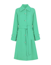 Belted double wool coat -  | Dolce & Gabbana