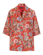 Floral lurex jacquard pea coat -  | Dolce & Gabbana