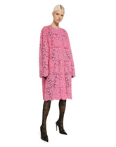 Branded floral cordonetto lace coat -  | Dolce &amp; Gabbana