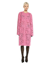 Branded floral cordonetto lace coat -  | Dolce &amp; Gabbana