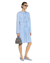 Single-breasted raschel tweed coat -  | Dolce &amp; Gabbana