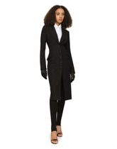 KIM DOLCE&GABBANA Jersey coat dress with the Re-Edition label -  | Dolce & Gabbana