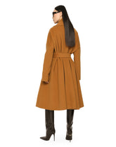 Belted oversize cashmere wool coat -  | Dolce & Gabbana