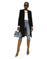 Single-breasted wool and cashmere coat -  | Dolce & Gabbana