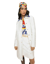 Brocade coat with DG buttons -  | Dolce &amp; Gabbana