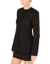 Single-breasted tweed jacket -  | Dolce &amp; Gabbana