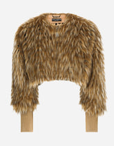 Short faux fur jacket -  | Dolce &amp; Gabbana