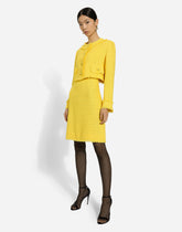 Short raschel tweed jacket -  | Dolce & Gabbana