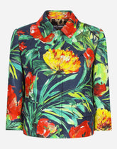 Bloom-print brocade Gabbana jacket -  | Dolce &amp; Gabbana