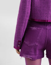 Single-breasted jacket in rachel tweed -  | Dolce &amp; Gabbana