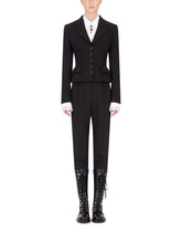 Short single-breasted Dolce jacket -  | Dolce &amp; Gabbana