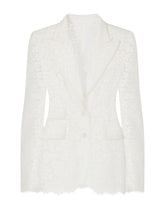Lace jacket with edge detailing -  | Dolce &amp; Gabbana