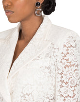 Lace jacket with edge detailing -  | Dolce &amp; Gabbana