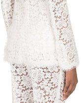 Lace jacket with edge detailing -  | Dolce &amp; Gabbana