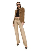 Single-breasted corduroy Turlington jacket -  | Dolce & Gabbana