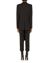 Single-breasted wool will jacket -  | Dolce & Gabbana