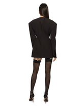 Double crepe jacket with side slit -  | Dolce & Gabbana