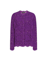 Single-breasted lace jacket -  | Dolce &amp; Gabbana