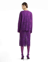Single-breasted lace jacket -  | Dolce &amp; Gabbana