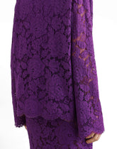 Single-breasted lace jacket -  | Dolce &amp; Gabbana