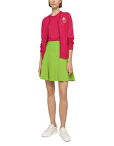 high-waisted pleated mini skirt -  | Dolce & Gabbana