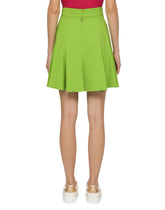 high-waisted pleated mini skirt -  | Dolce & Gabbana