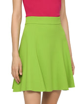 high-waisted pleated mini skirt -  | Dolce & Gabbana