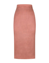 Silk satin midi skirt -  | Dolce &amp; Gabbana