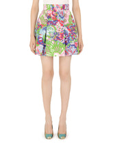 60s-print Ottoman miniskirt -  | Dolce & Gabbana