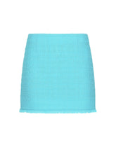 Raschel tweed miniskirt: -  | Dolce &amp; Gabbana