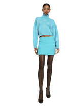 Raschel tweed miniskirt: -  | Dolce & Gabbana