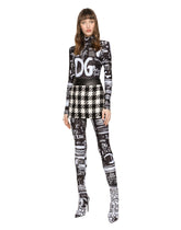 Short houndstooth skirt -  | Dolce & Gabbana